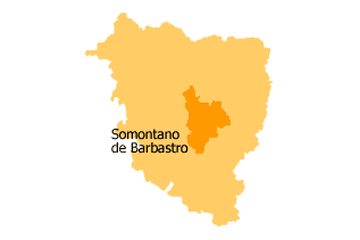Imagen: Situación en la provincia de Huesca