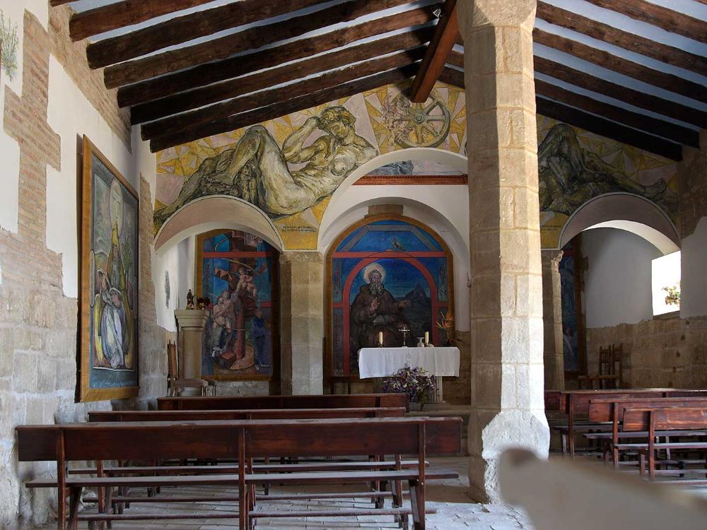 Imagen: Lascellas. Ermita de San Antón.